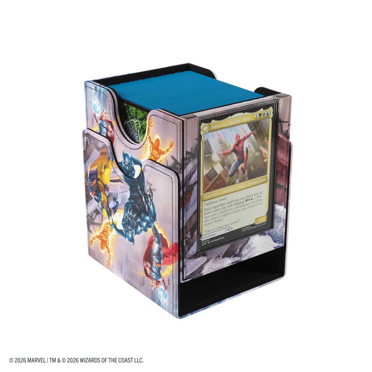 Gamegenic Magic: The Gathering Marvel Super Heroes Sidekick PRO 100+ XL - Marvel Super Heroes