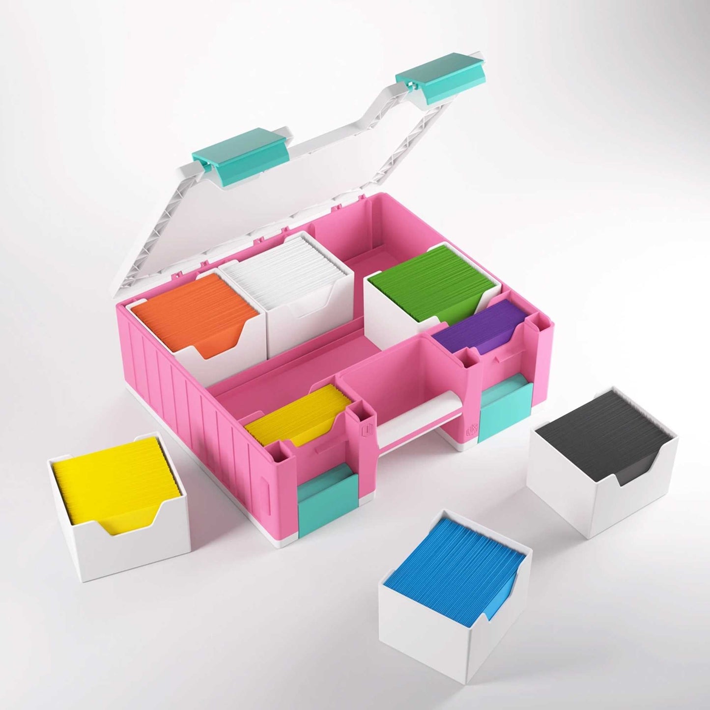 Gamegenic Game Castle Pink/White/Teal