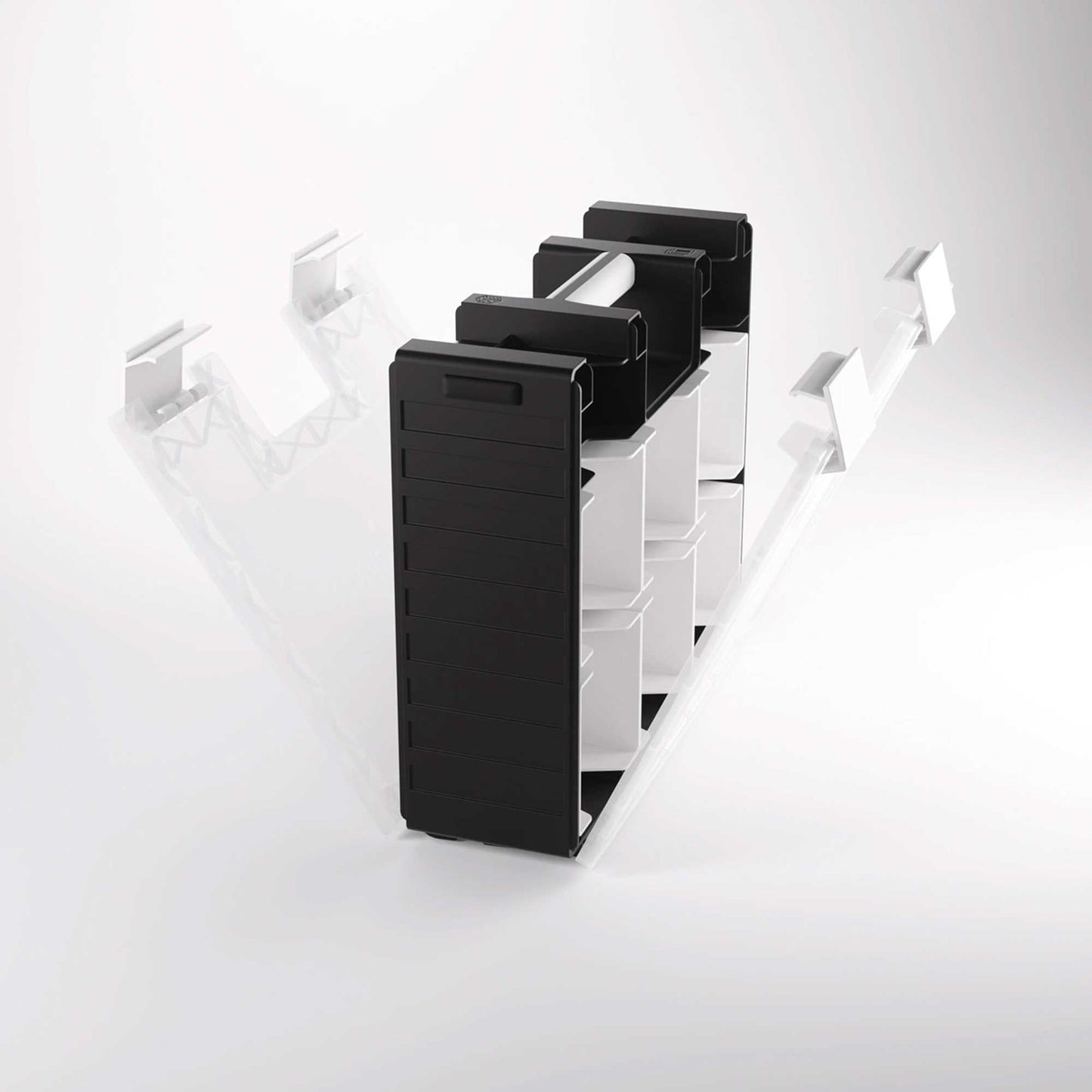 Gamegenic Game Castle Black/White/Clear