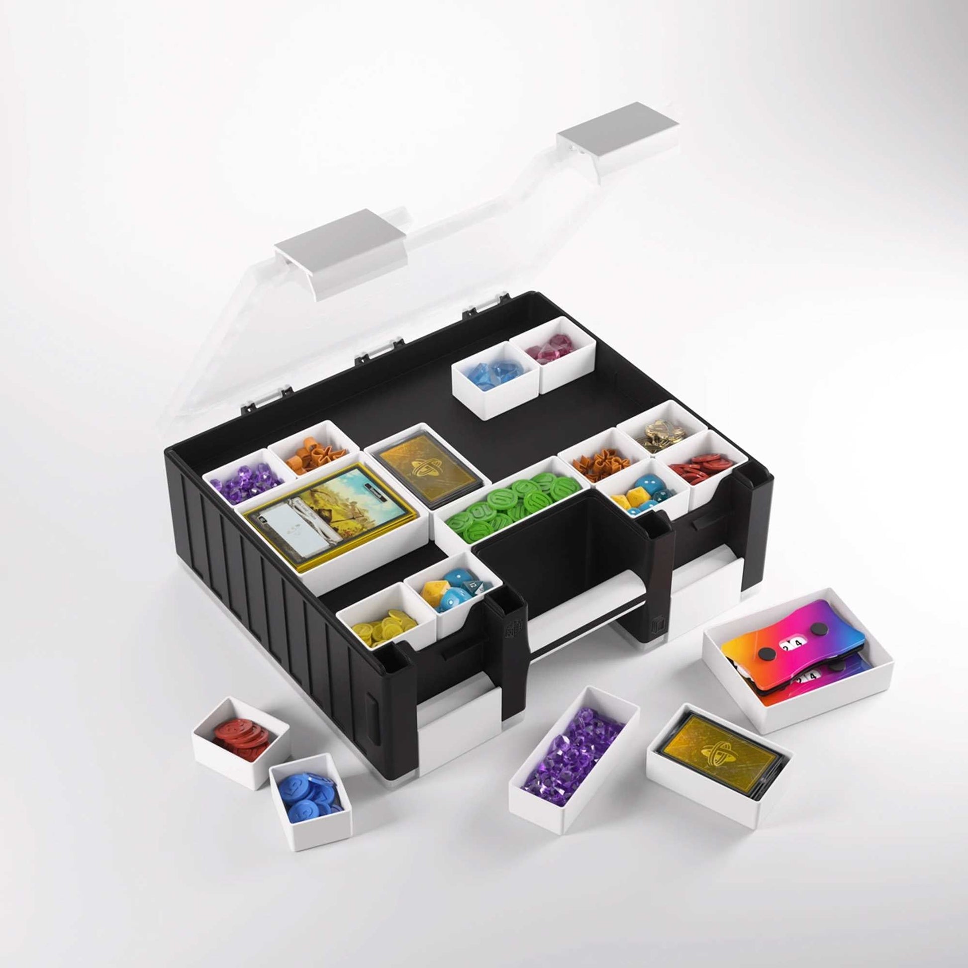 Gamegenic Game Castle Black/White/Clear