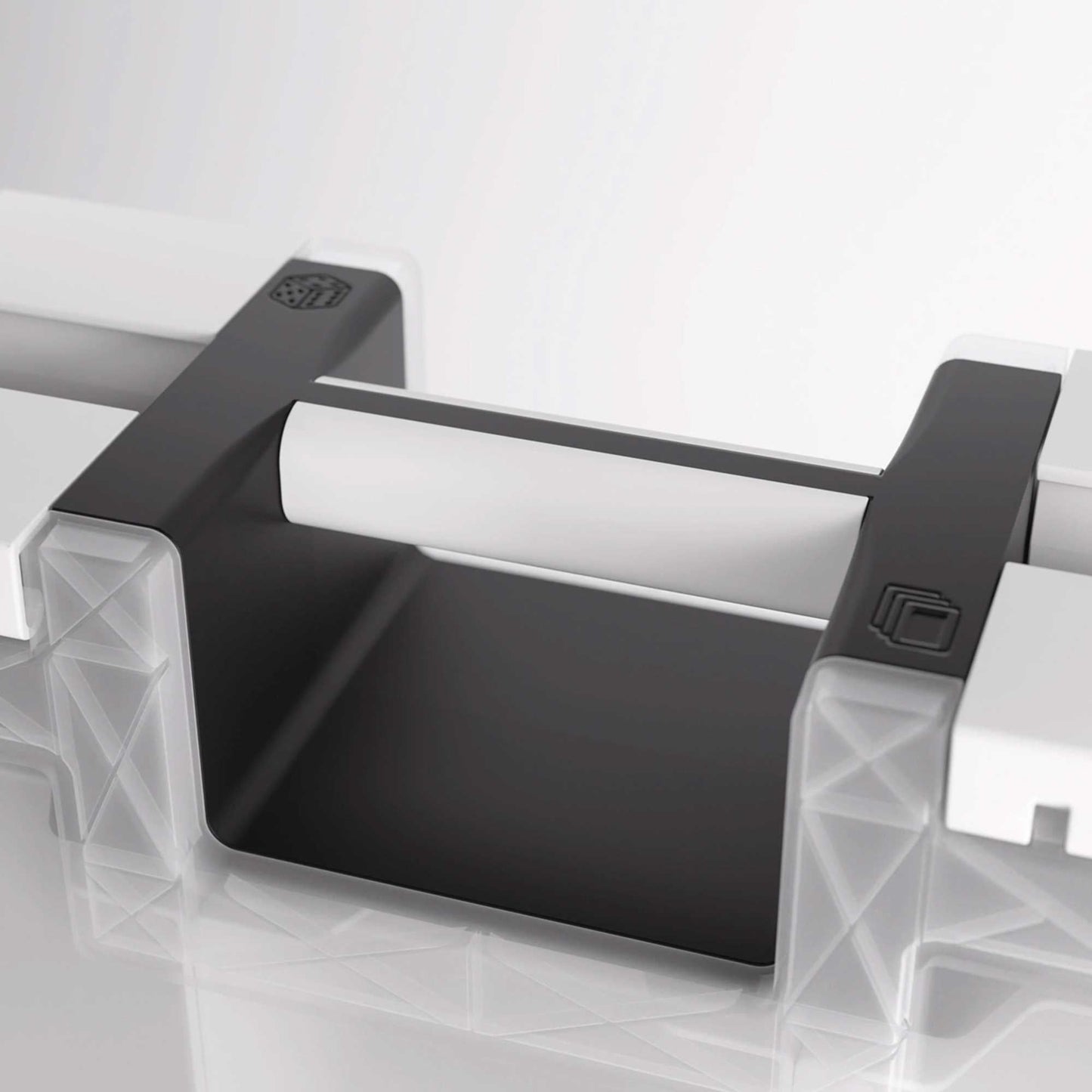 Gamegenic Game Castle Black/White/Clear