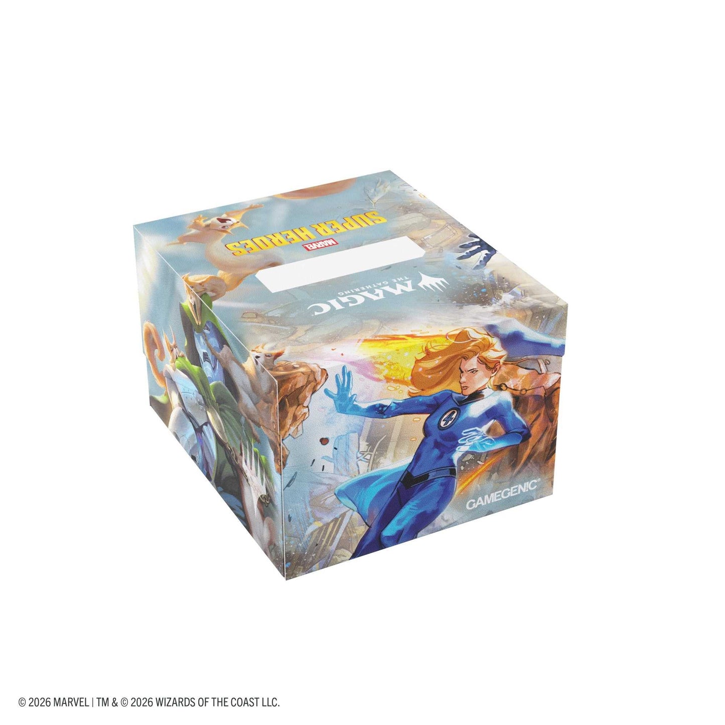 Gamegenic Magic: The Gathering Marvel Super Heroes Soft Crate 100+ XL Sideloading - The Fantastic Four/Go Nuts!
