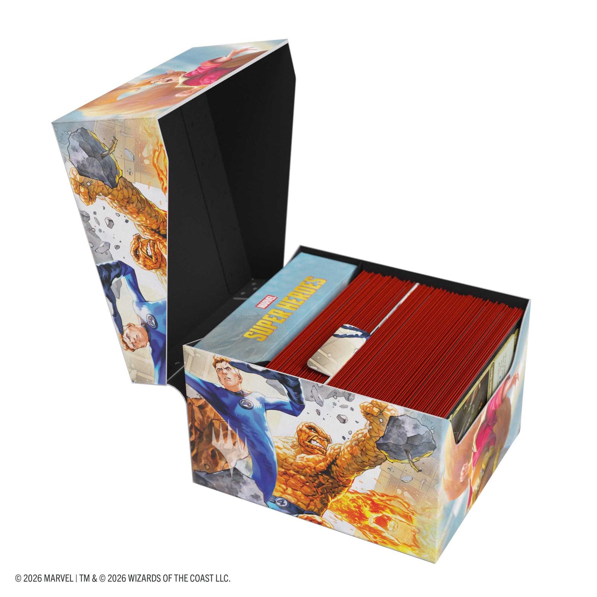 Gamegenic Magic: The Gathering Marvel Super Heroes Soft Crate 100+ XL Sideloading - The Fantastic Four/Go Nuts!