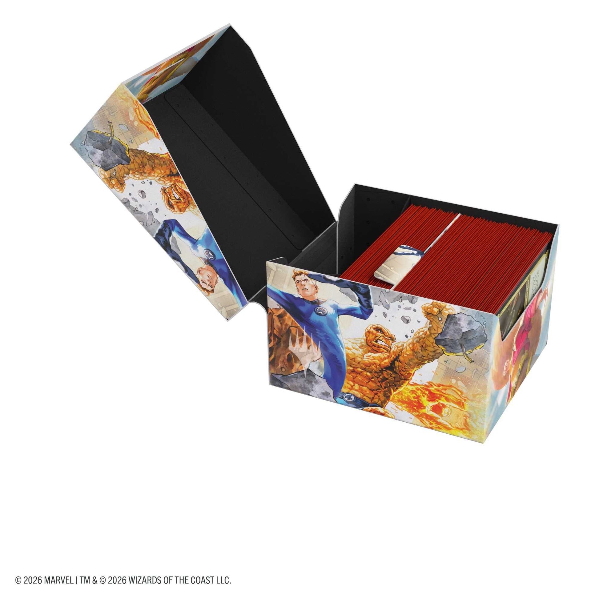 Gamegenic Magic: The Gathering Marvel Super Heroes Soft Crate 100+ XL Sideloading - The Fantastic Four/Go Nuts!