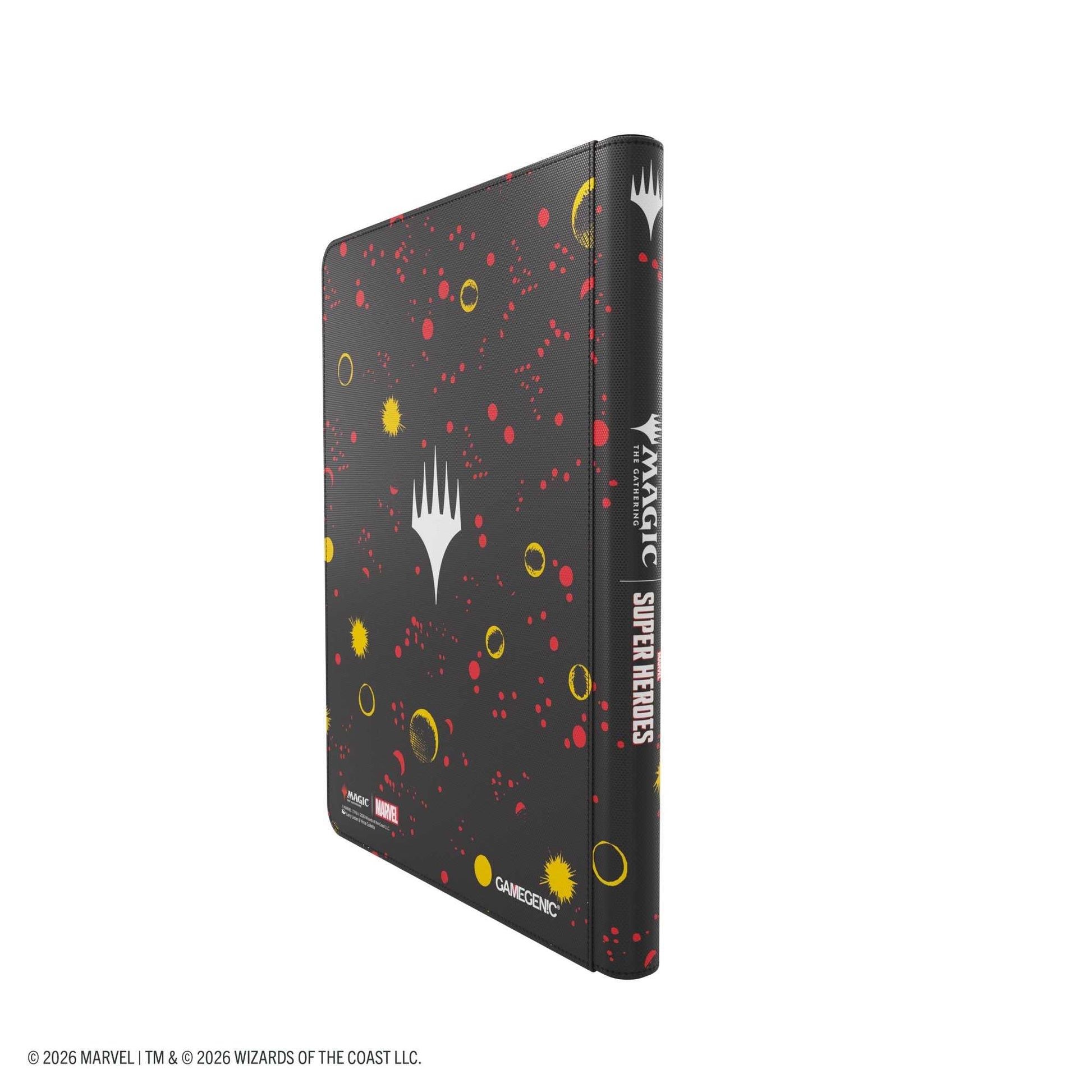 Gamegenic Magic: The Gathering Marvel Super Heroes Zip-Up Album 18-Pocket - Doctor Doom/Spider-Man