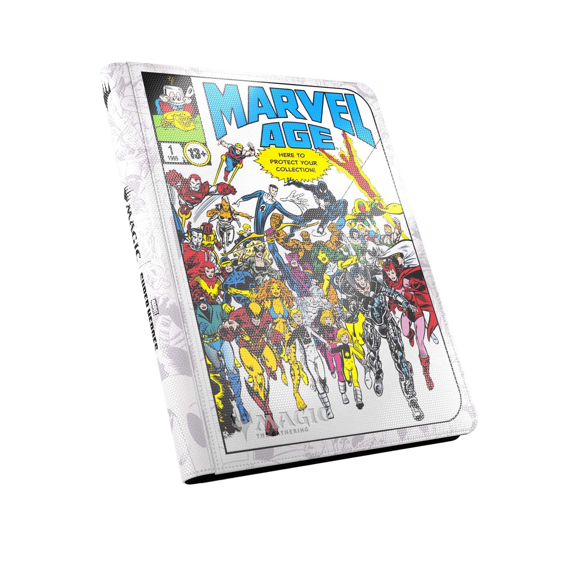 Gamegenic Magic: The Gathering Marvel Super Heroes Zip-Up Album 18-Pocket - Marvel Age