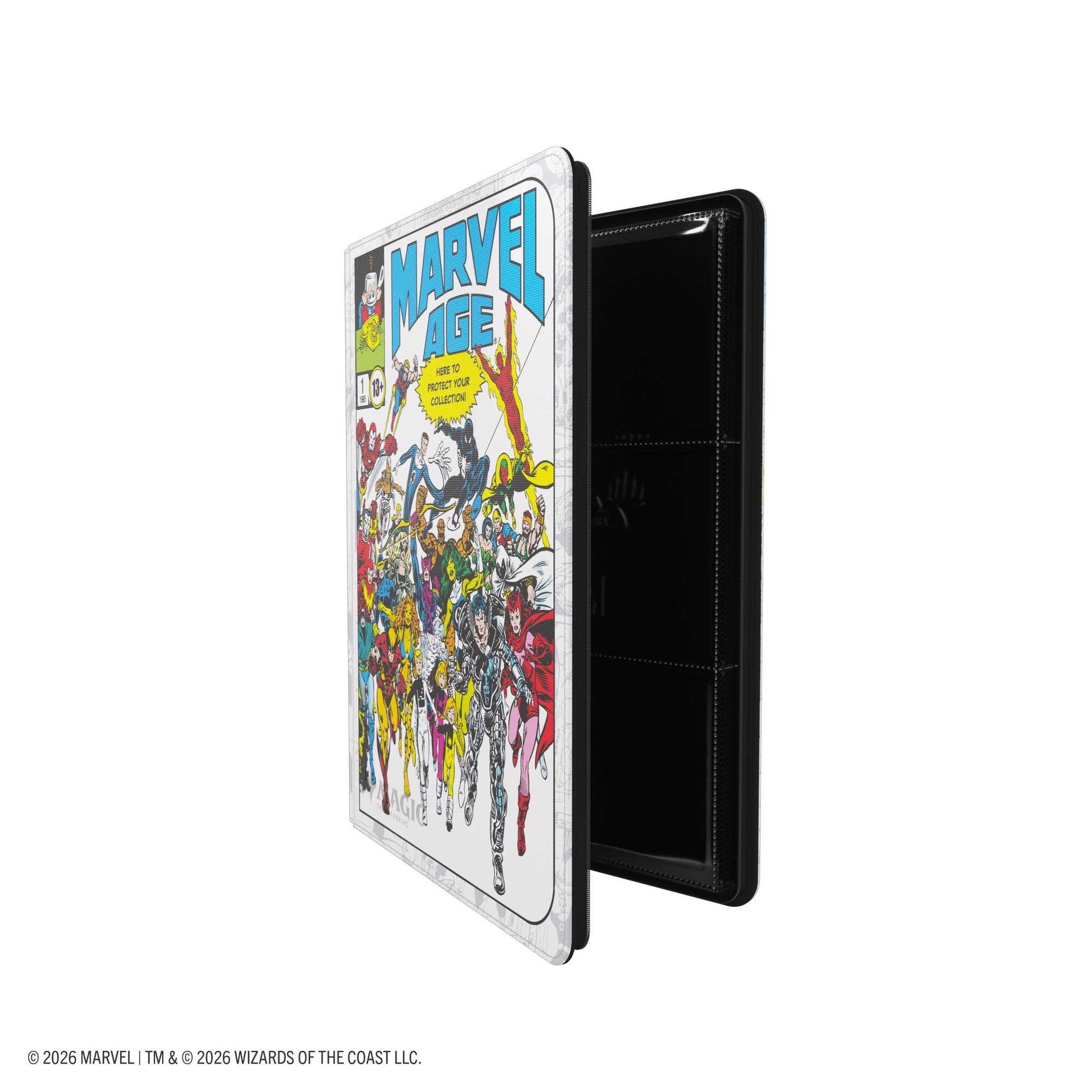 Gamegenic Magic: The Gathering Marvel Super Heroes Zip-Up Album 18-Pocket - Marvel Age