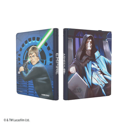 Star Wars: Unlimited Zip-Up  Album 18-Pocket - Jedi Luke Skywalker & Emperor Palpatine