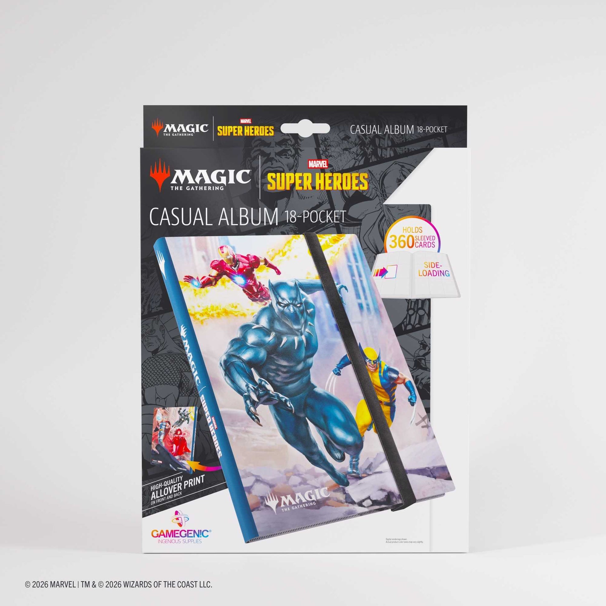 Gamegenic Magic: The Gathering Marvel Super Heroes Casual Album 18-Pocket  - Marvel Super Heroes