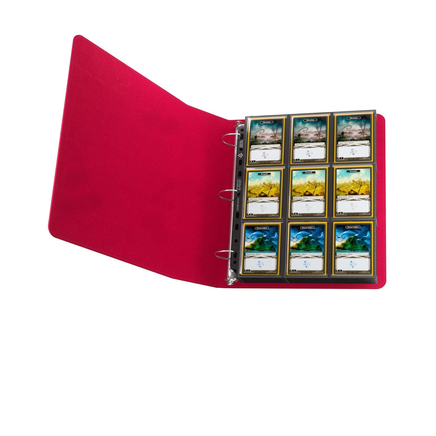 Gamegenic Prime D-Ring-Binder - Red
