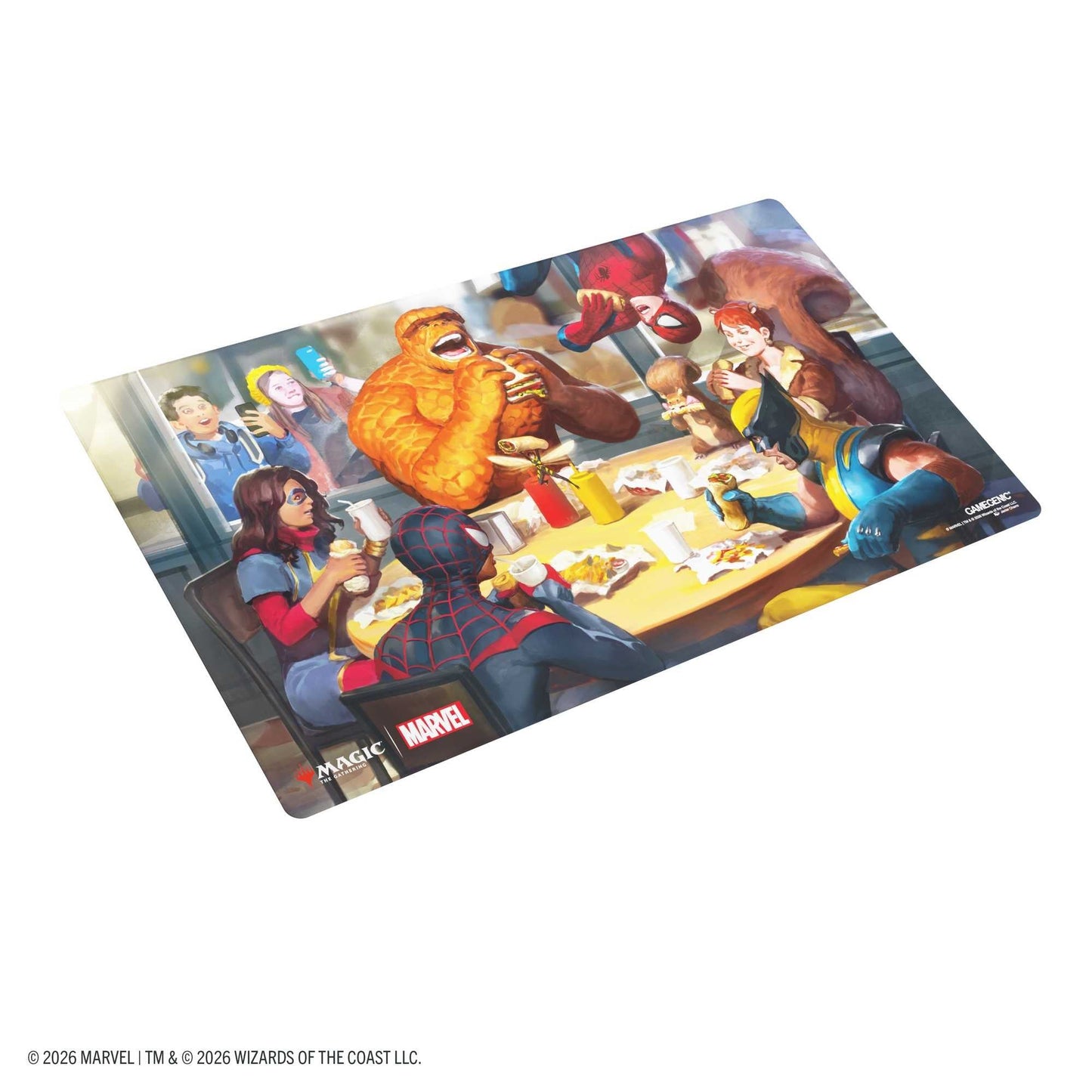 Gamegenic Magic: The Gathering Marvel Super Heroes Prime Playmat - Heroic Feast