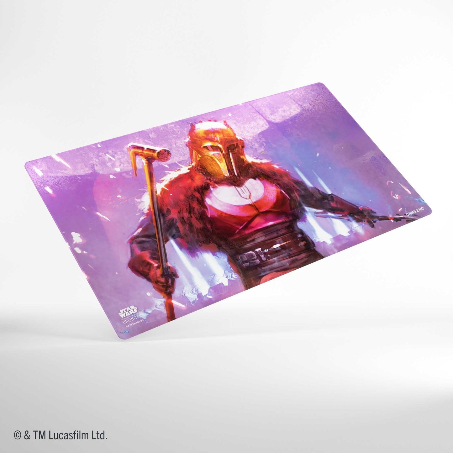 Star Wars: Unlimited Shiny Game Mat - The Armorer