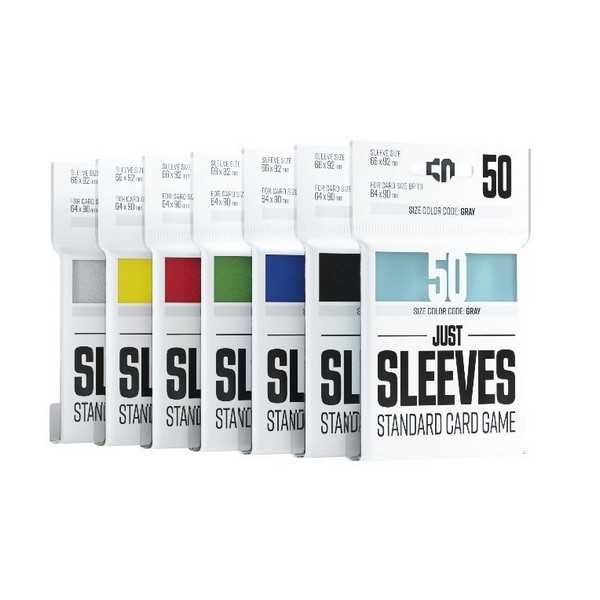 Just Sleeves: Standard Card Game Black (50)