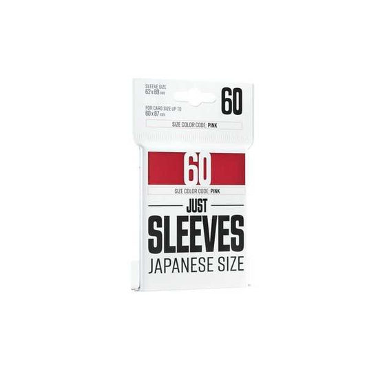 Just Sleeves: Japanese Size Red (60)