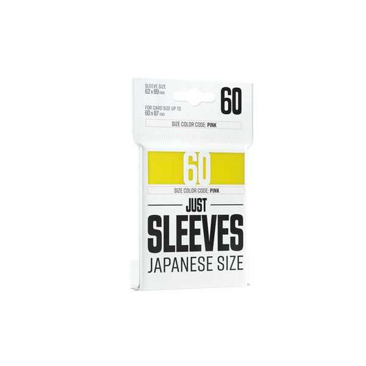 Just Sleeves: Japanese Size Yellow (60)