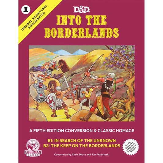 #1 Into the Borderlands: Original Adventures Reincarnated (5E Adventure Hardback)
