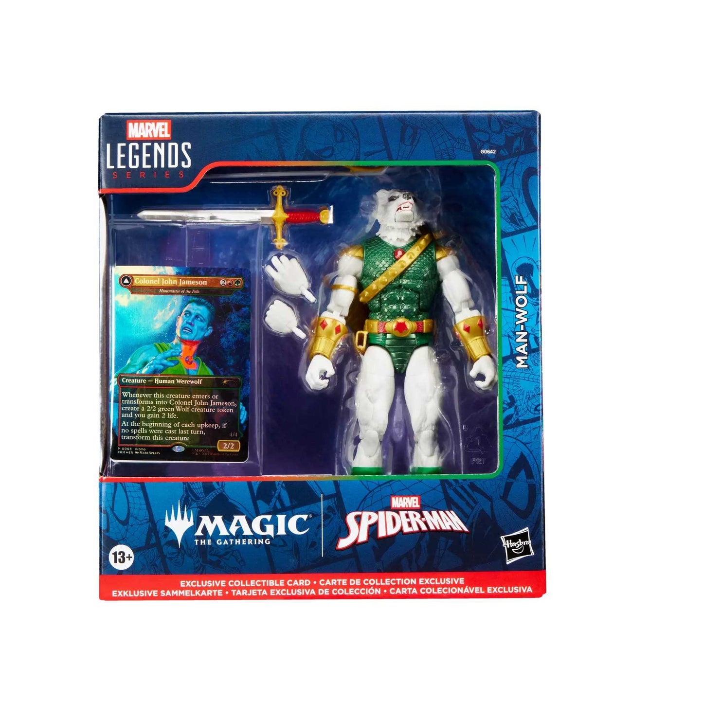 Magic the Gathering Spiderman Legends Man-Wolf