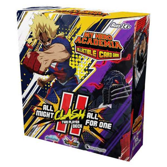 My Hero Academia CCG Series 4 Clash Decks: All Might vs All for One Clash Decks