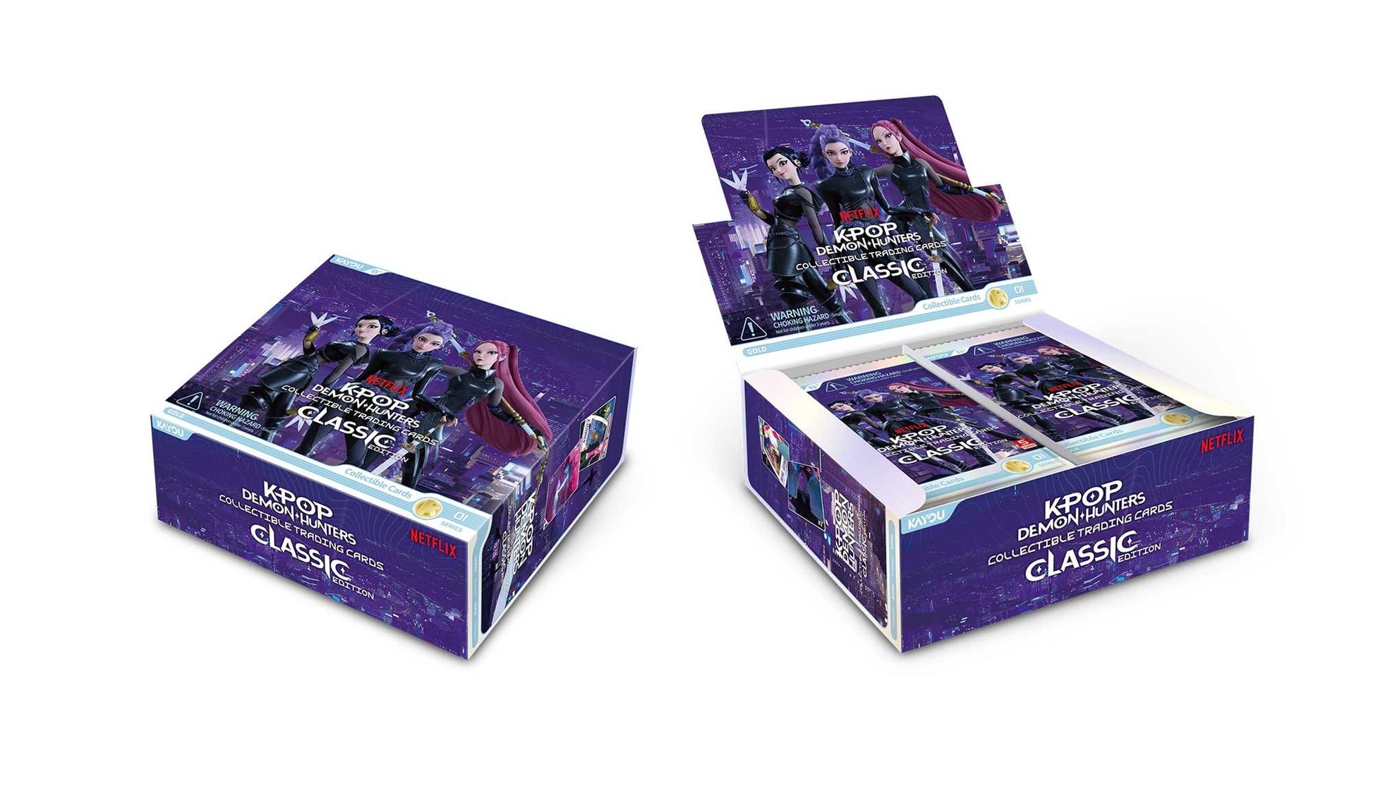 KPop Demon Hunters-Collectible Trading Cards-Classic Edition Foil -001-EMEA-Series 1-B