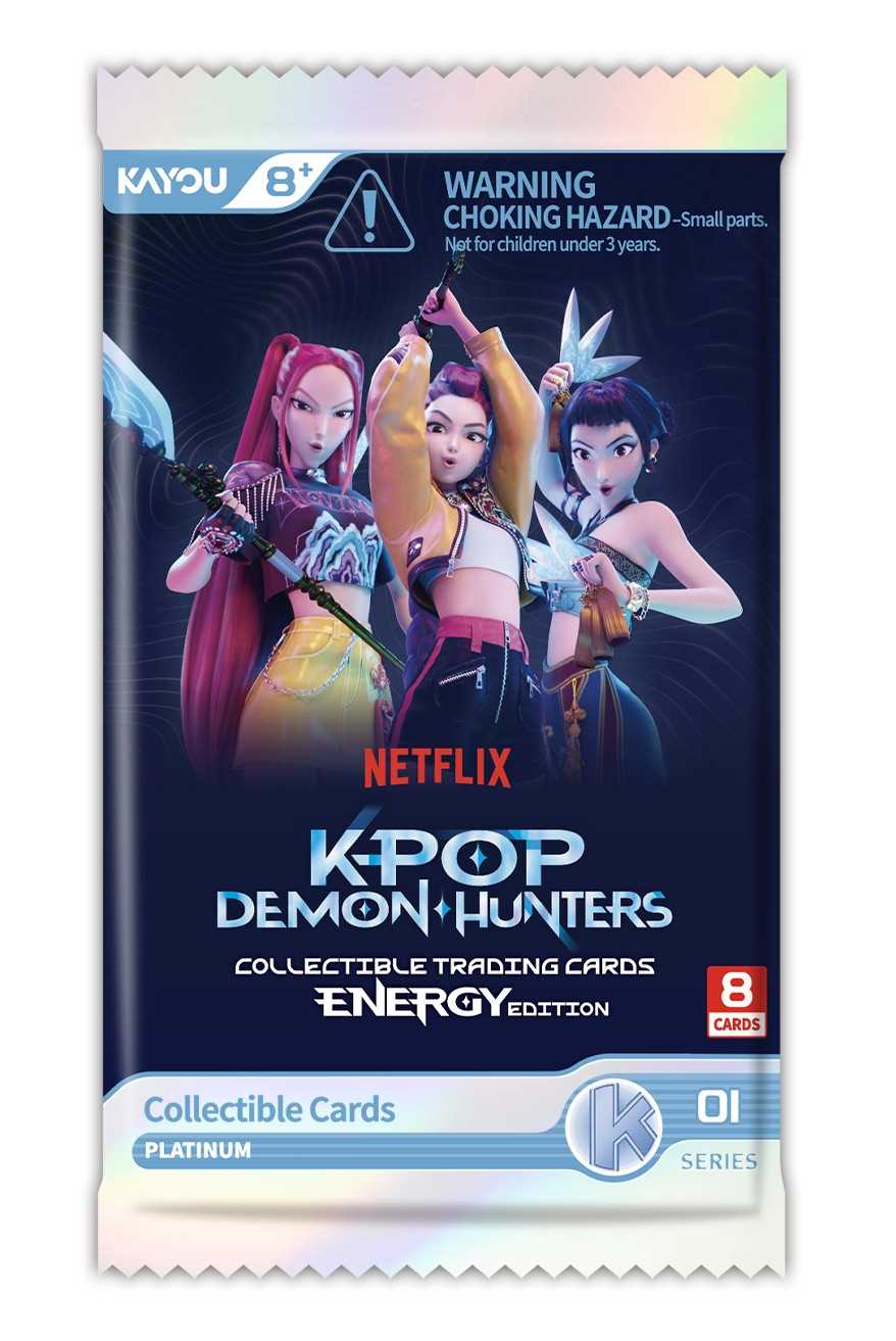 KPop Demon Hunters-Collectible Trading Cards-Energy Edition Foil-001-EMEA-Series 1-B