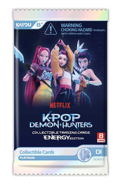 KPop Demon Hunters-Collectible Trading Cards-Energy Edition Foil-001-EMEA-Series 1-B