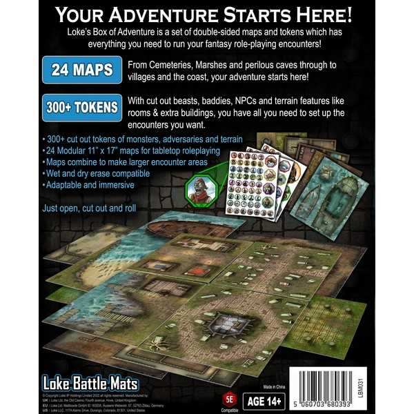 Coast of Dread. Box of Adventure 2