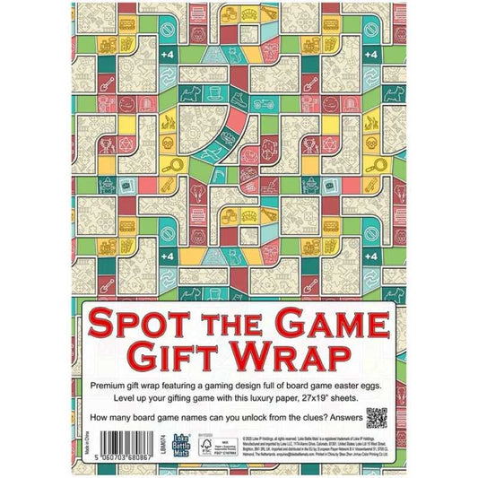Spot the Game Gift Wrap (Pack of 5 Sheets)