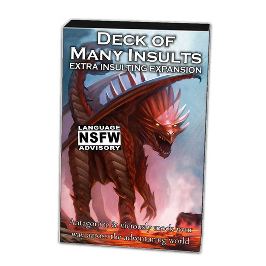 Deck of Many Insults - Extra Insulting Expansion