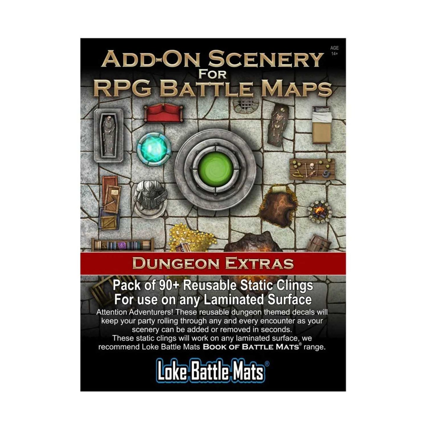 Add-On Scenery For RPG Maps: Dungeon Extras