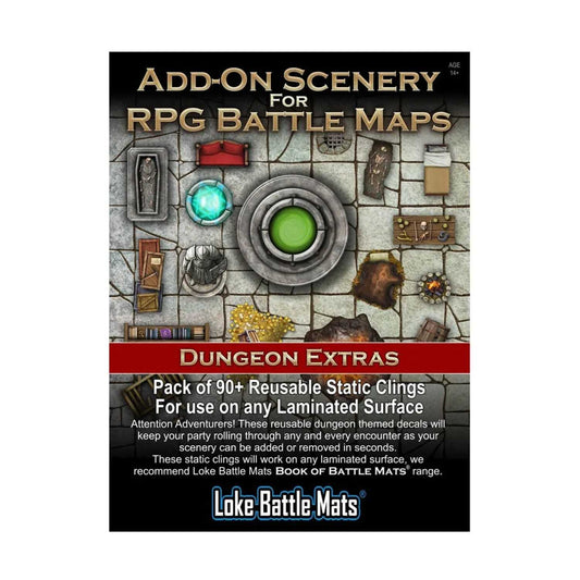 Add-On Scenery For RPG Maps: Dungeon Extras
