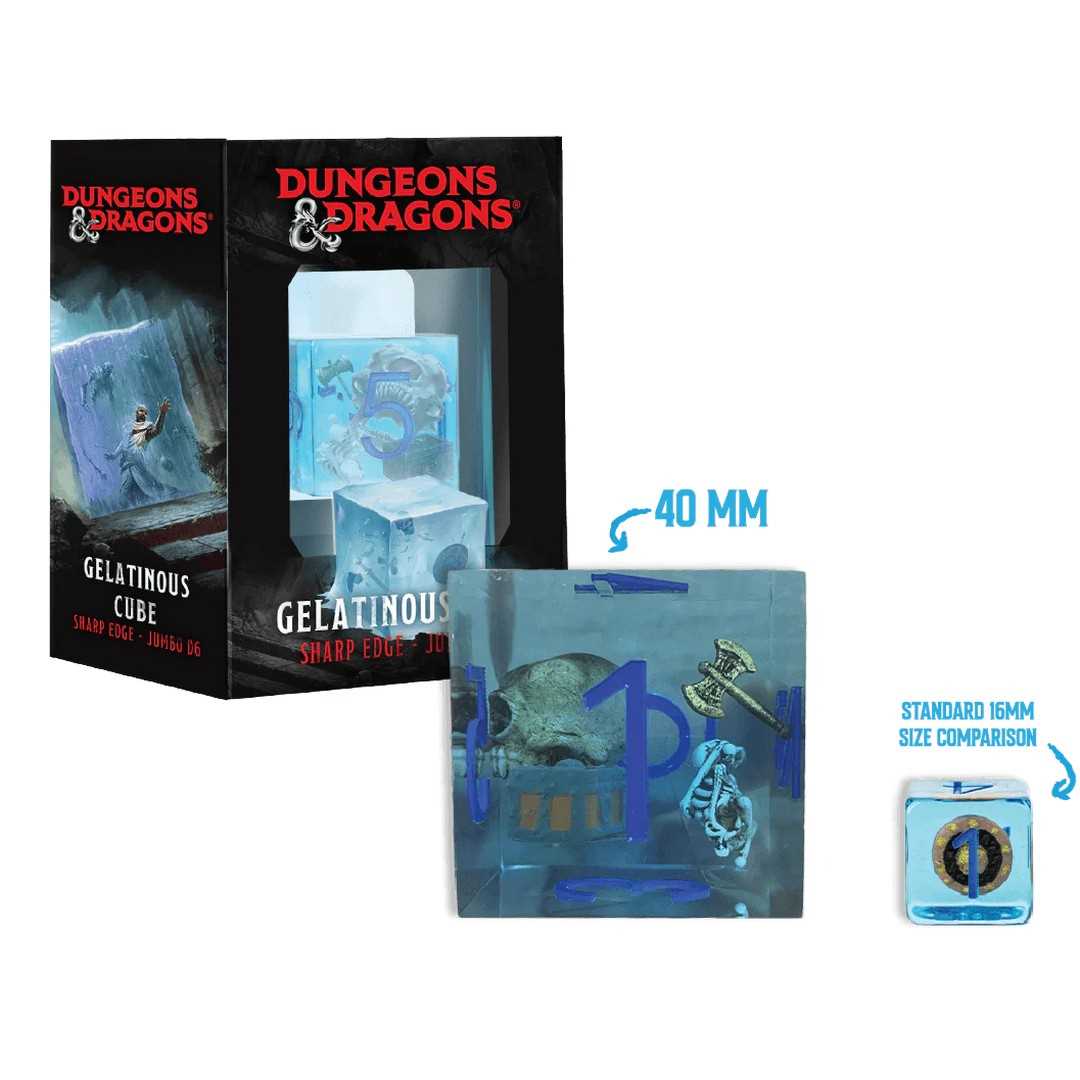 D&D Jumbo Gelatinous Cube D6