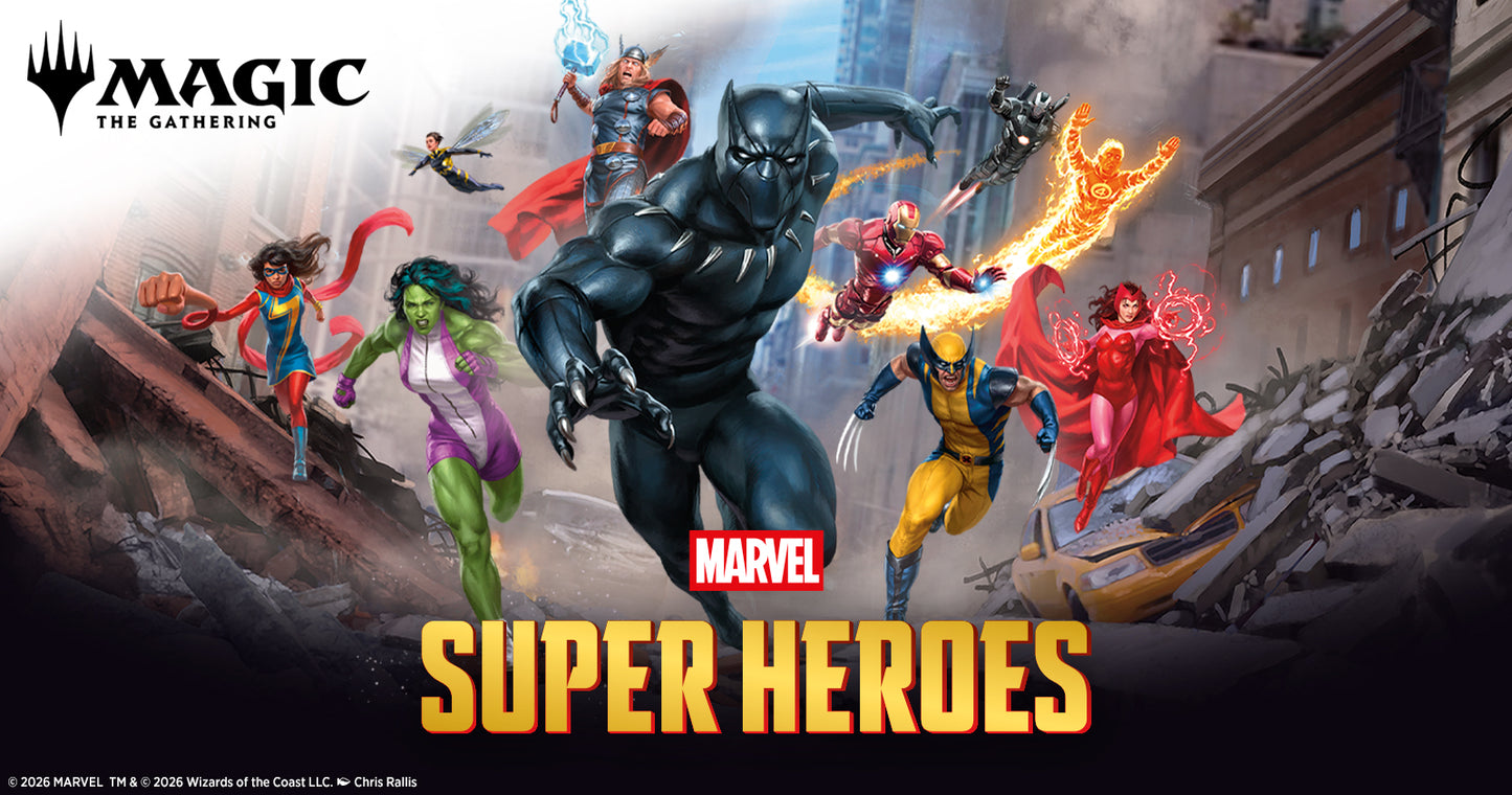 EVENT - MTG Marvel Super Heroes Prerelease - Friday 19th June 7:00pm