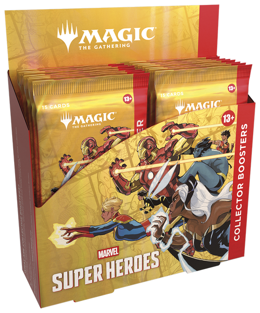Magic The Gathering: Marvel Super Heroes Collectors Booster Box