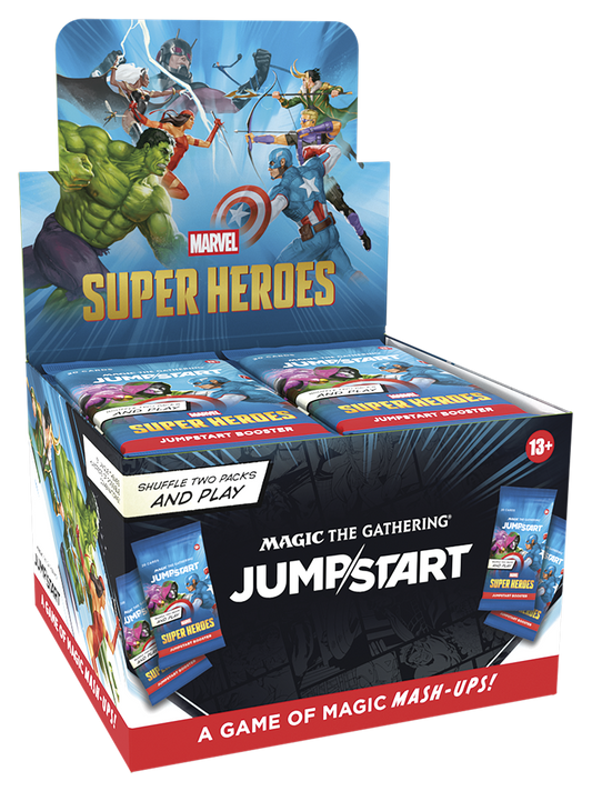 Magic The Gathering: Marvel Super Heroes Jumpstart Booster Box
