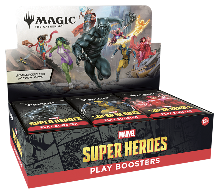 Magic The Gathering: Marvel Super Heroes Play Booster Box
