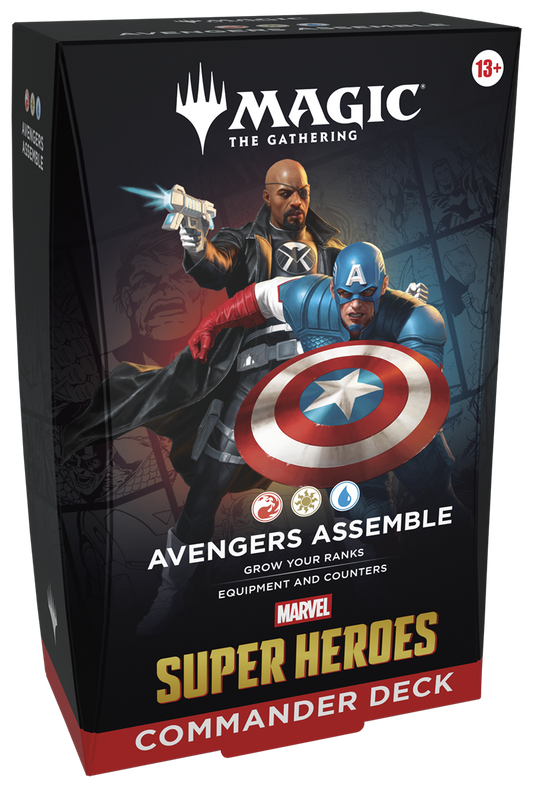 Magic The Gathering: Marvel Super Heroes Commander Deck - Avengers Assemble