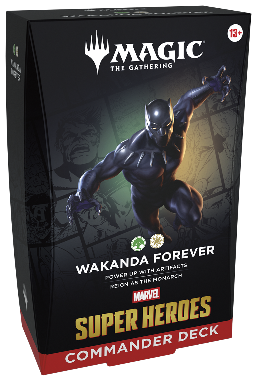 Magic The Gathering: Marvel Super Heroes Commander Deck - Wakanda Forever