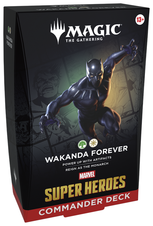 Magic The Gathering: Marvel Super Heroes Commander Deck - Wakanda Forever
