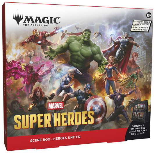 Magic The Gathering: Marvel Super Heroes Scene Box - Heroes