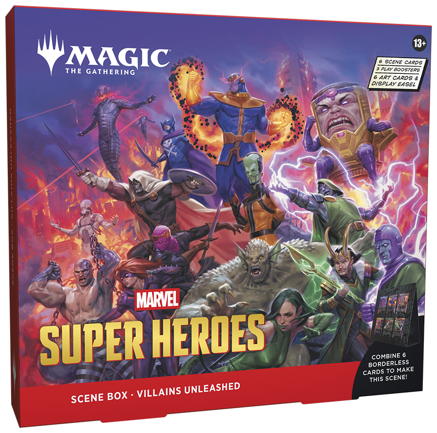 Magic The Gathering: Marvel Super Heroes Scene Box - Villains