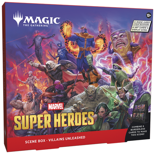 Magic The Gathering: Marvel Super Heroes Scene Box - Villains