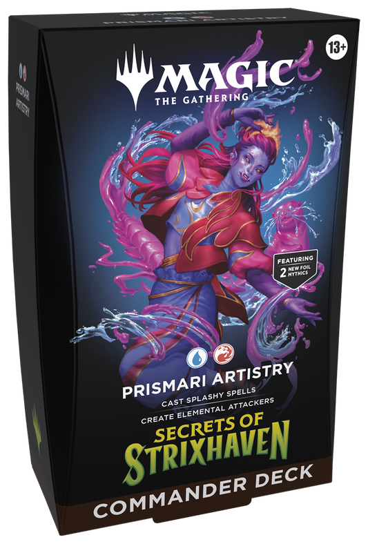 Magic The Gathering: Secrets of Strixhaven Commander Deck - Prismari Artistry