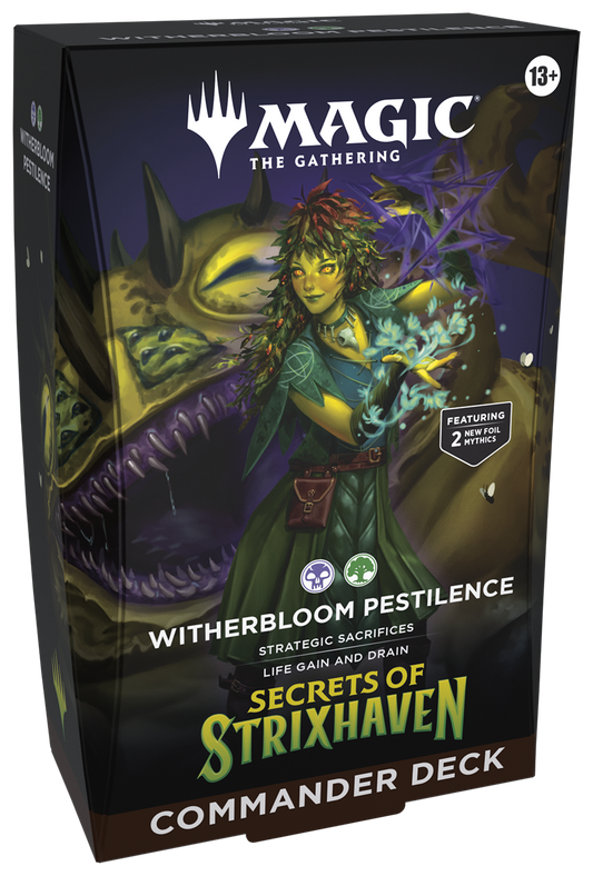 Magic The Gathering: Secrets of Strixhaven Commander Deck - Witherbloom Pestilence