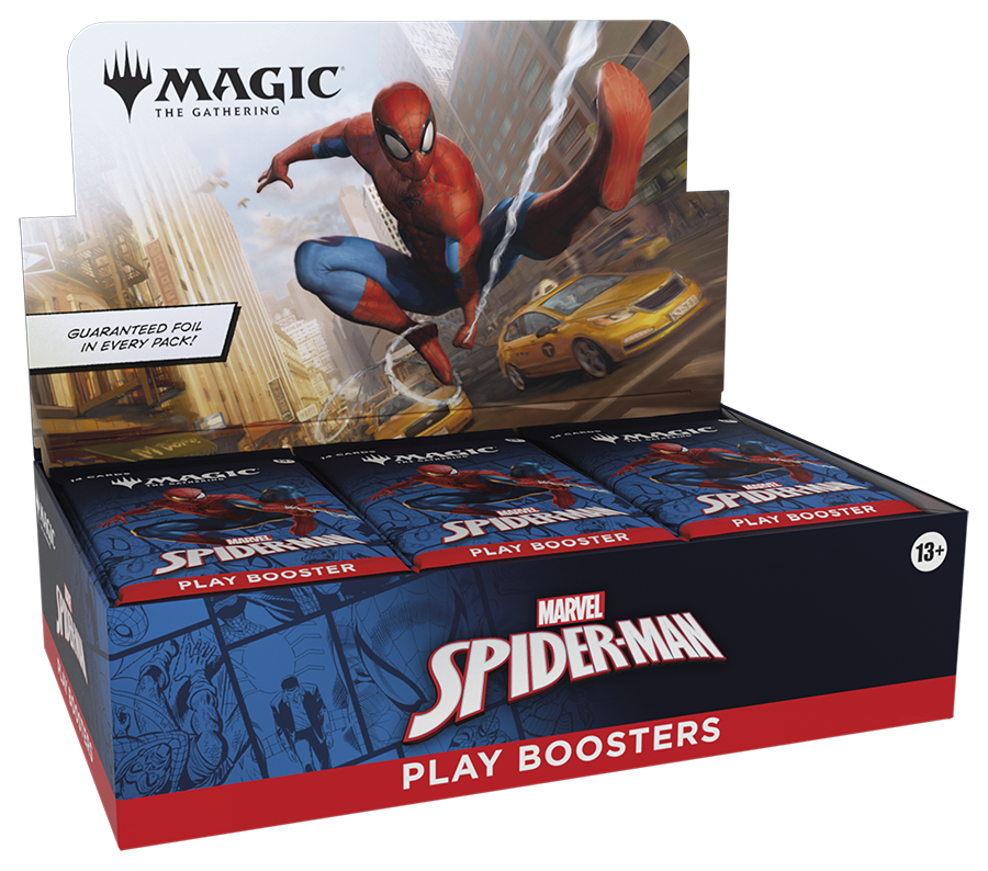 Magic The Gathering: Marvel's Spider-Man Play Booster Display