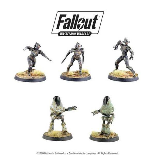 Fallout: Wasteland Warfare: Assaultrons & Protectrons Miniatures
