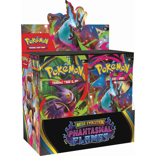 Pokemon TCG: Mega Evolution Phantasmal Flames - Booster Display
