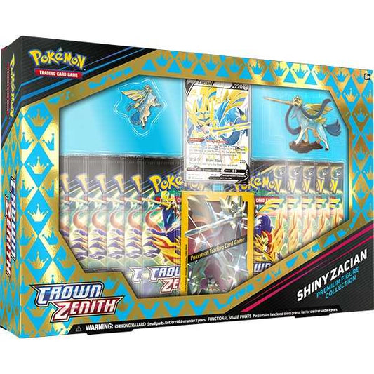 Pokemon TCG: Sword & Shield 12.5 Crown Zenith Premium Figure Collection - Shiny Zacian