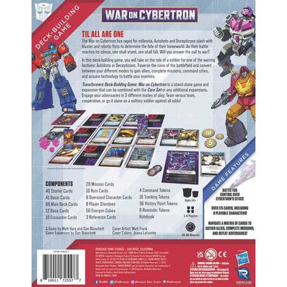 Transformers Deck-Building Game: War on Cybertron Expansion