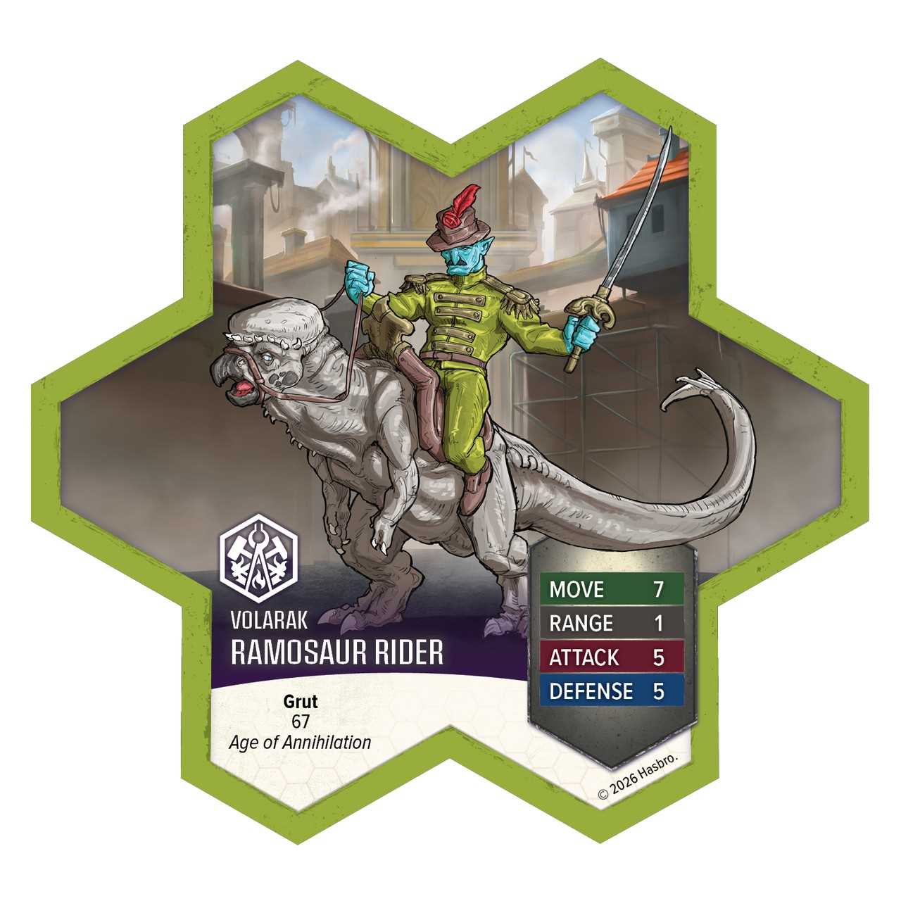 Heroscape: Chain Gruts and Ramosaur Rider Army Expansion