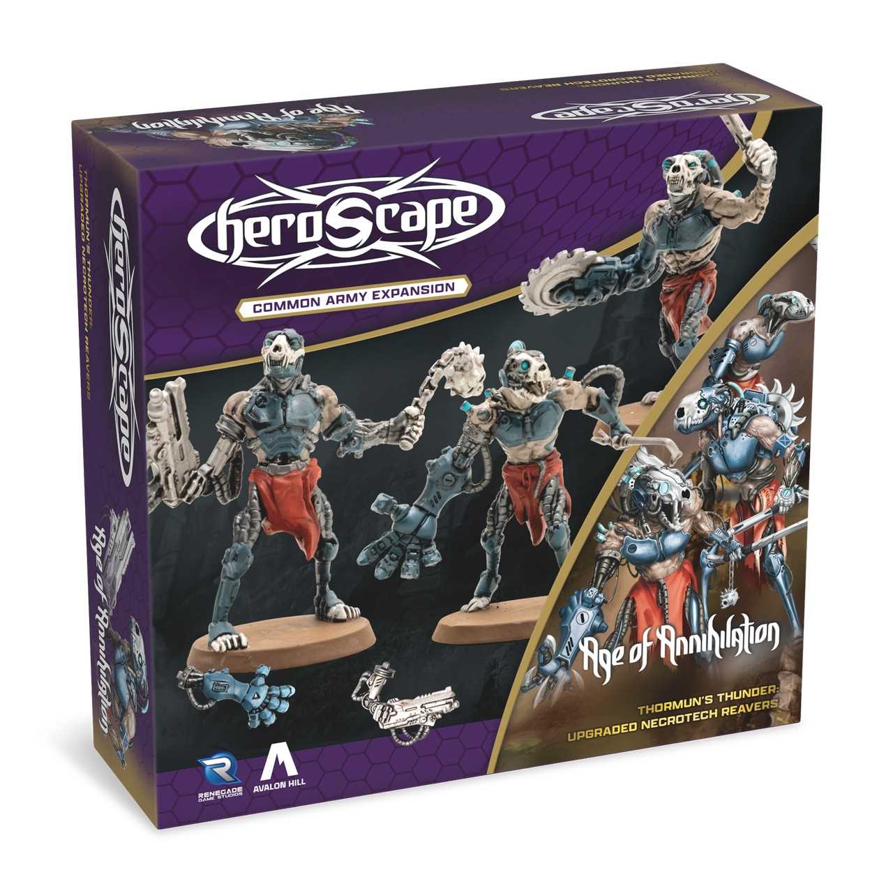 Heroscape: Upgraded Necrotech Reavers Army Expansion